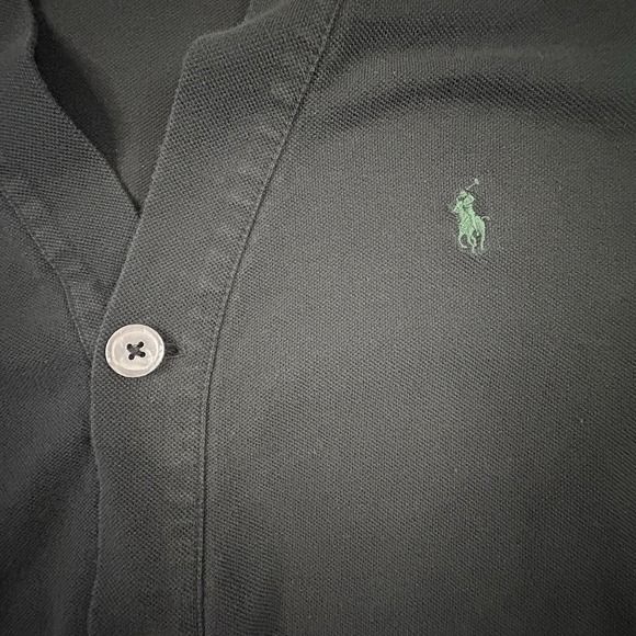 Polo Ralph Lauren Men's 2XL Cardigan Sweater Black Cotton SEE DESCRIPTION - Picture 6 of 16